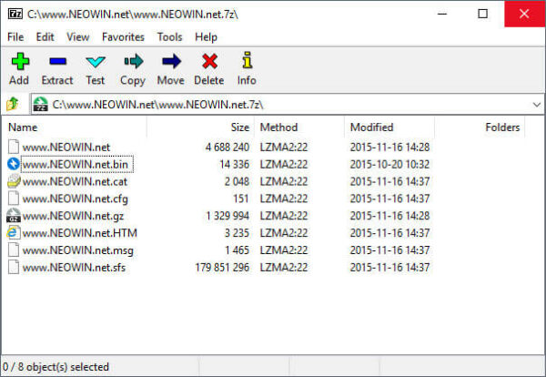 7-Zip 23.01 - Image 3