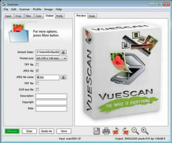 VueScan 9.8.07 - Image 3