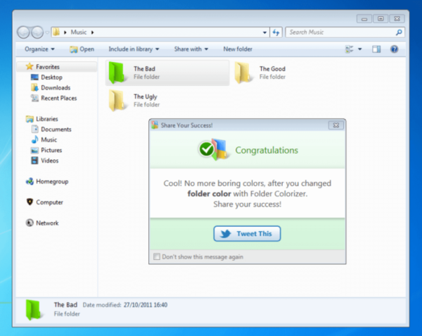 Folder Colorizer